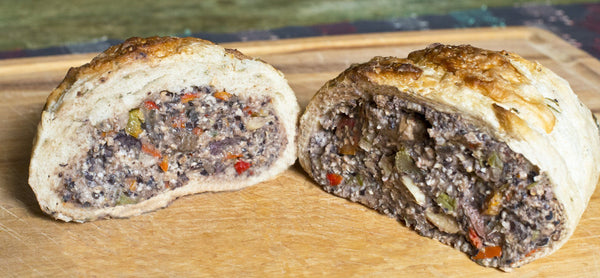 Savory Vegan Loaf - Vegan Burger