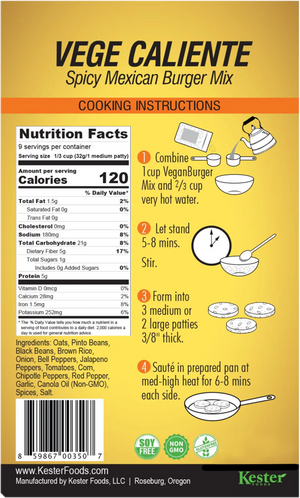 Vegan Burger 4-Pack - 36 Burgers Total