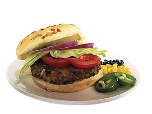 Vegan Burger 4-Pack (72 Servings Total): Viva Italiano, Veggie Six, Vege Caliente, and B.B. & Ohh!