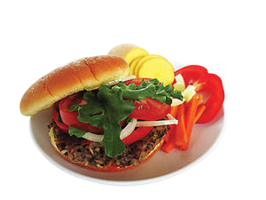 Vegan Burger 4-Pack (72 Servings Total): Viva Italiano, Veggie Six, Vege Caliente, and B.B. & Ohh!