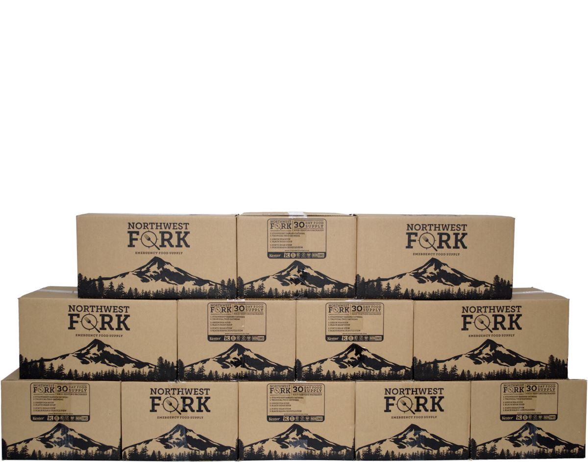 NorthWest Fork Gluten-Free 12 Month Emergency Food Supply