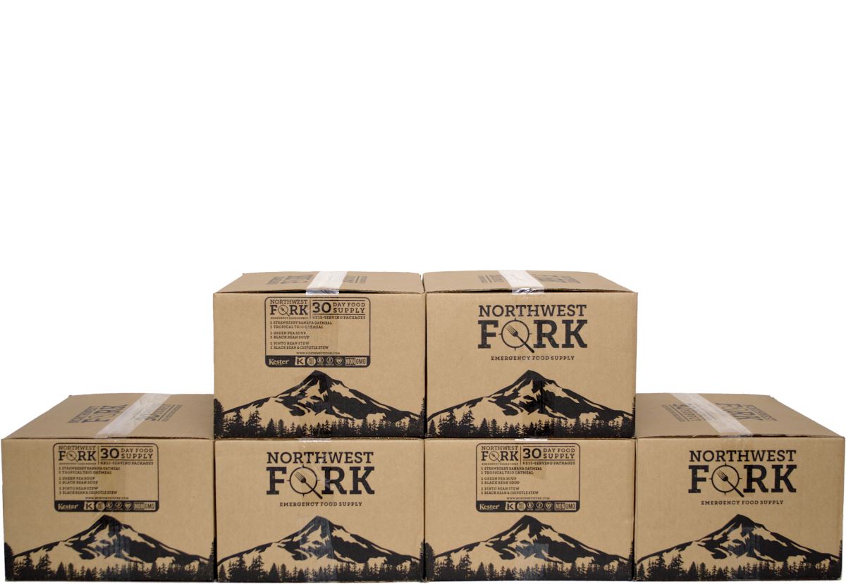 NorthWest Fork Gluten-Free 6 Month Emergency Food Supply