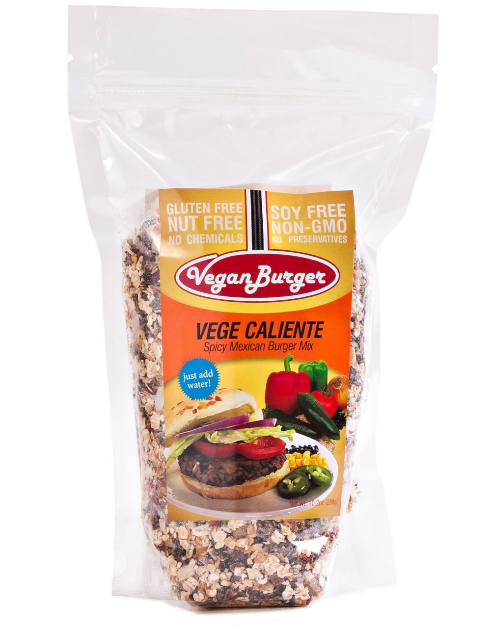 Vegan Burger (9 Patties): Vege Caliente